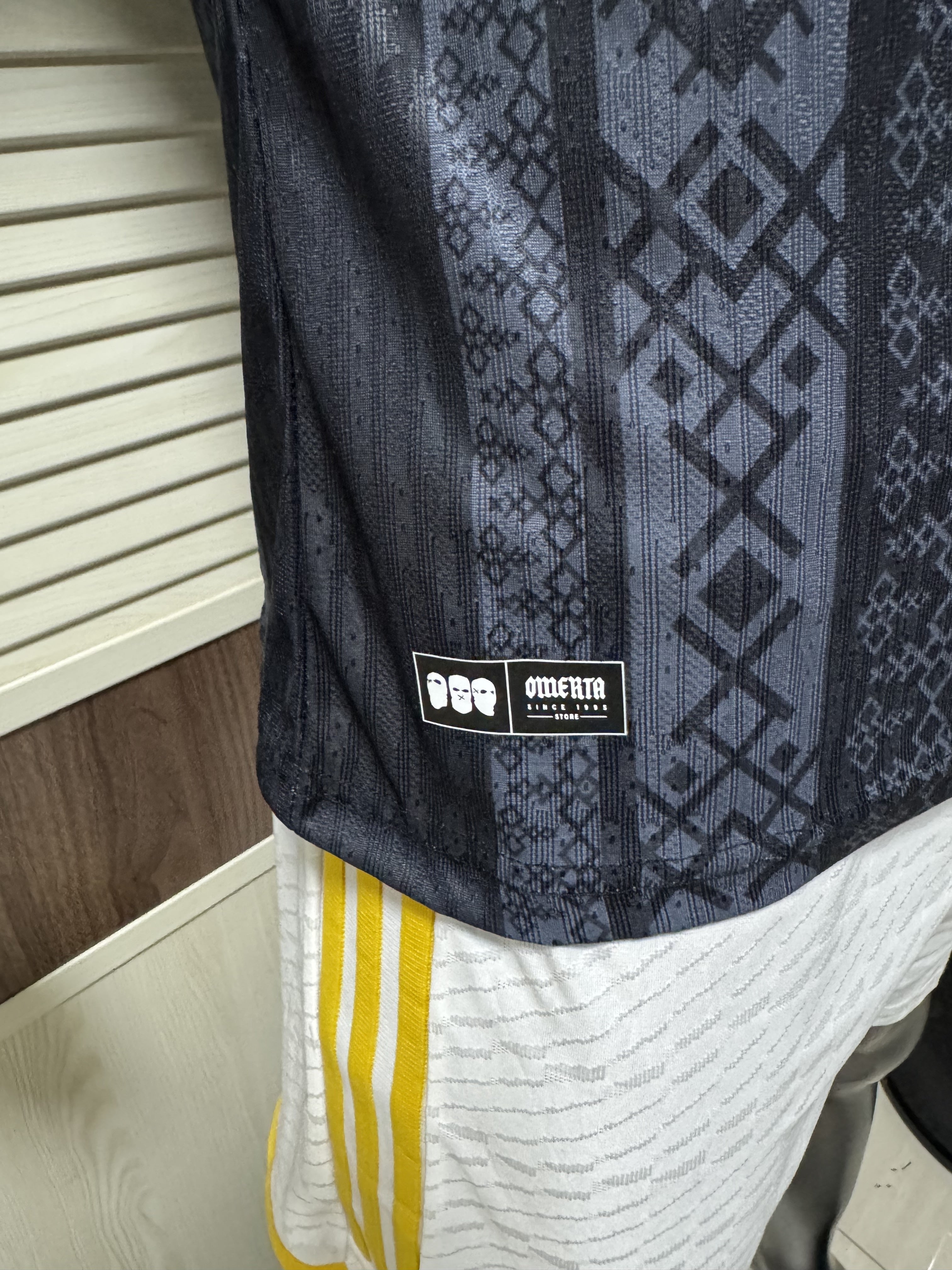 Omerta 47 Player Version Jersey 2026 Black x Morocco