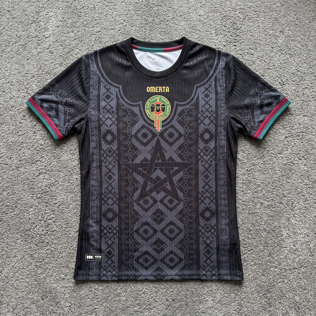 Omerta 47 Player Version Jersey 2026 Black x Morocco