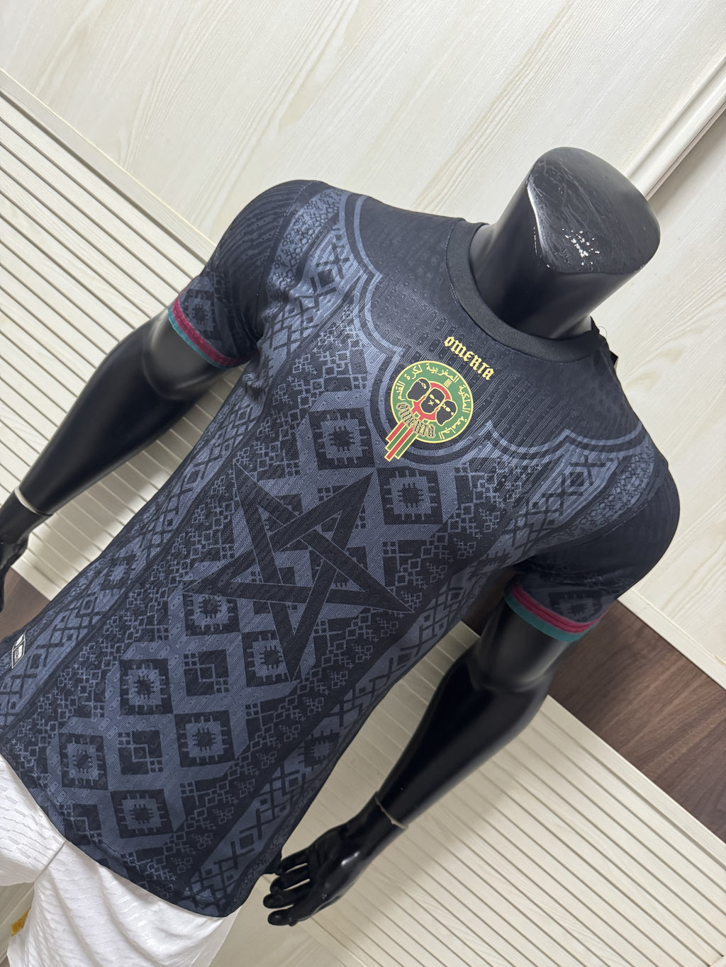 Omerta 47 Player Version Jersey 2026 Black x Morocco