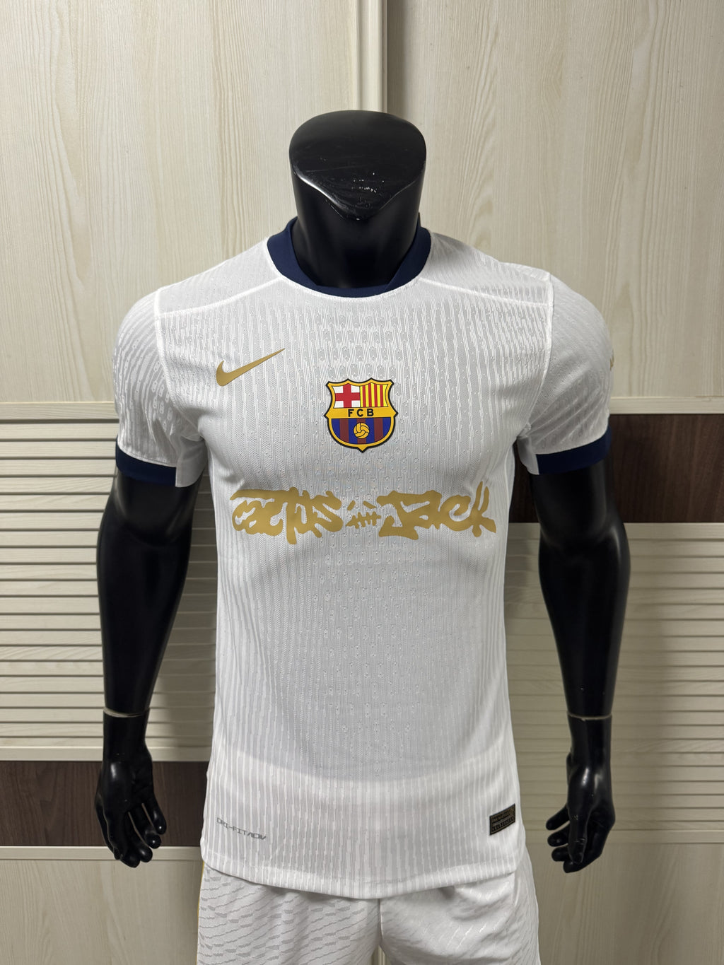 Barcelona X Travis Scott 2425 white Home Jersey - Player Version