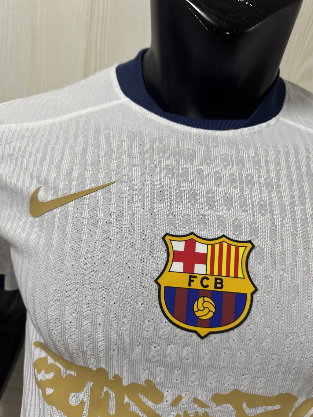 Barcelona X Travis Scott 2425 white Home Jersey - Player Version