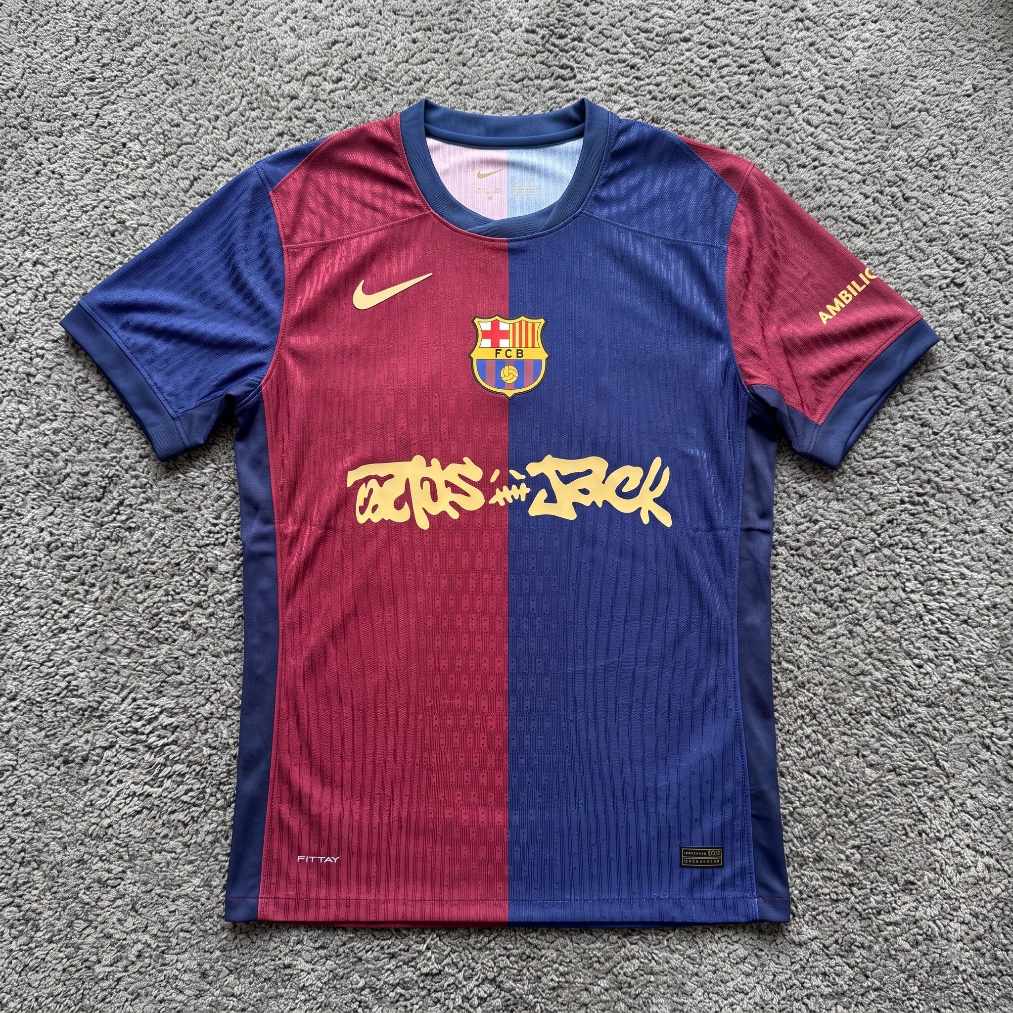 24-25 Barcelona Home ( Travis Scott - Cactus Jack - Limited Edition )