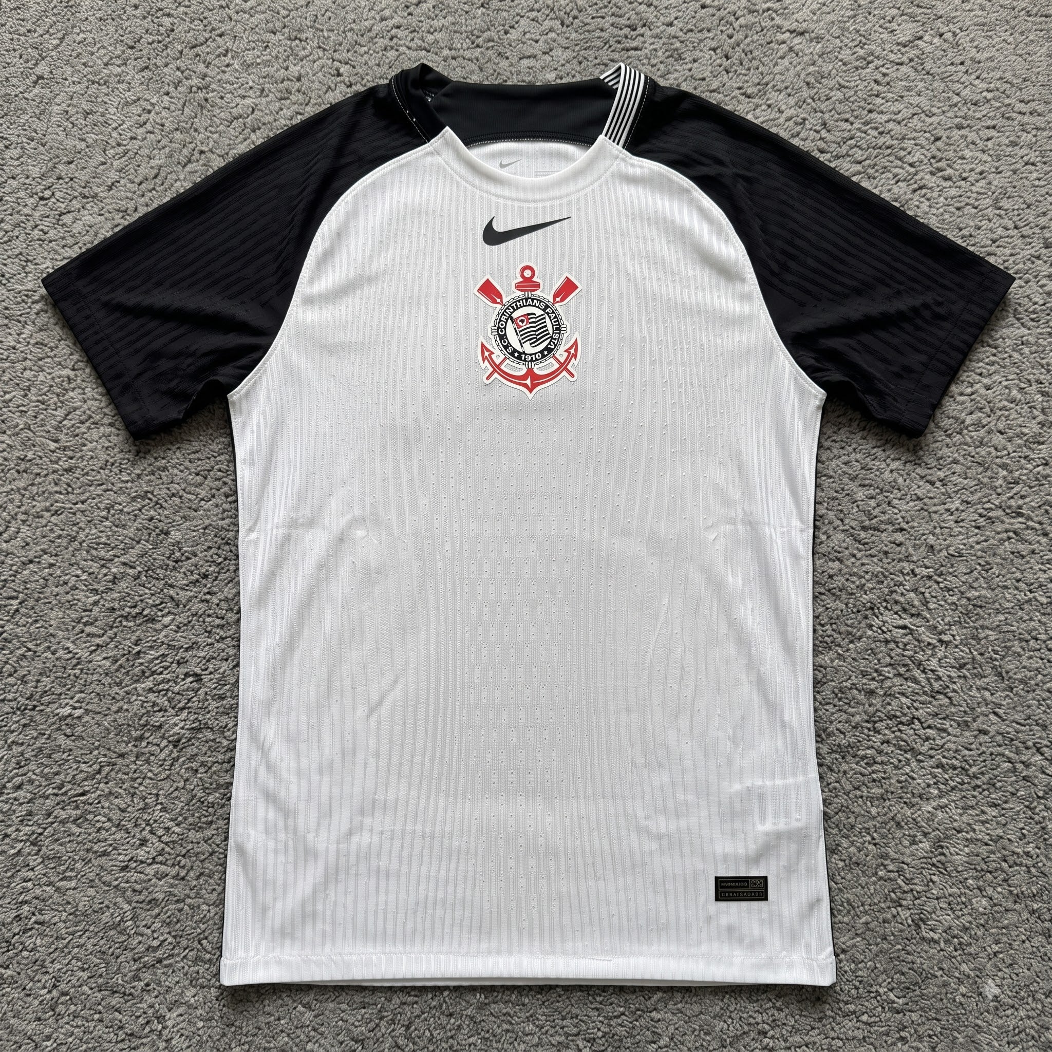 2025-26 Corinthians Away Black Player Version Jersey
