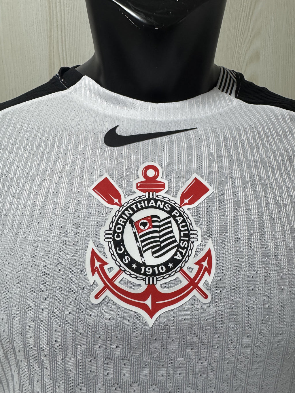 2025-26 Corinthians Away Black Player Version Jersey