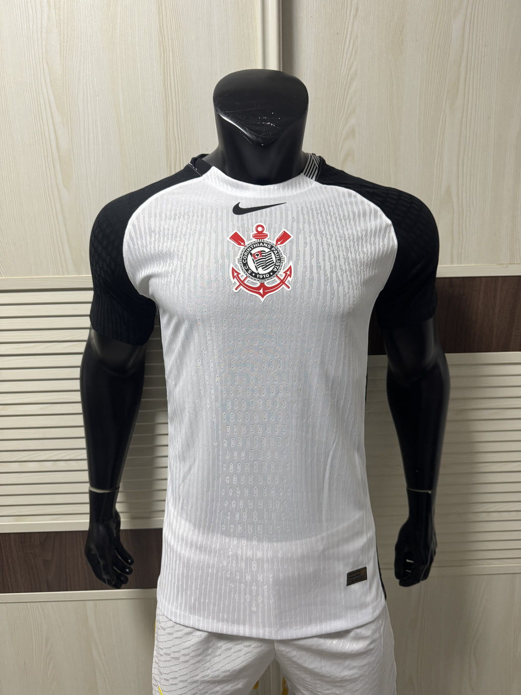 2025-26 Corinthians Away Black Player Version Jersey