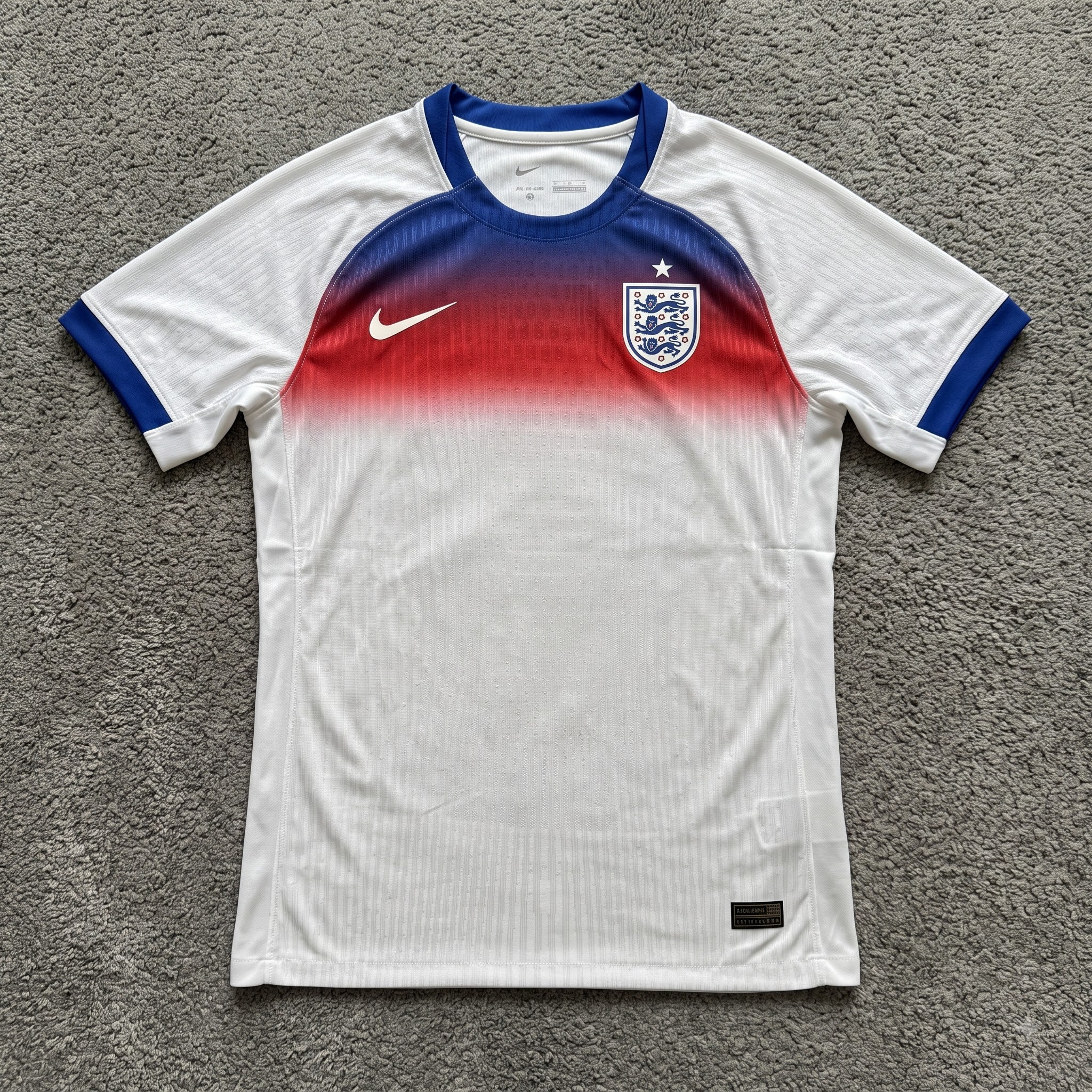 England 2025 Stadium Home Straight Fit Jersey