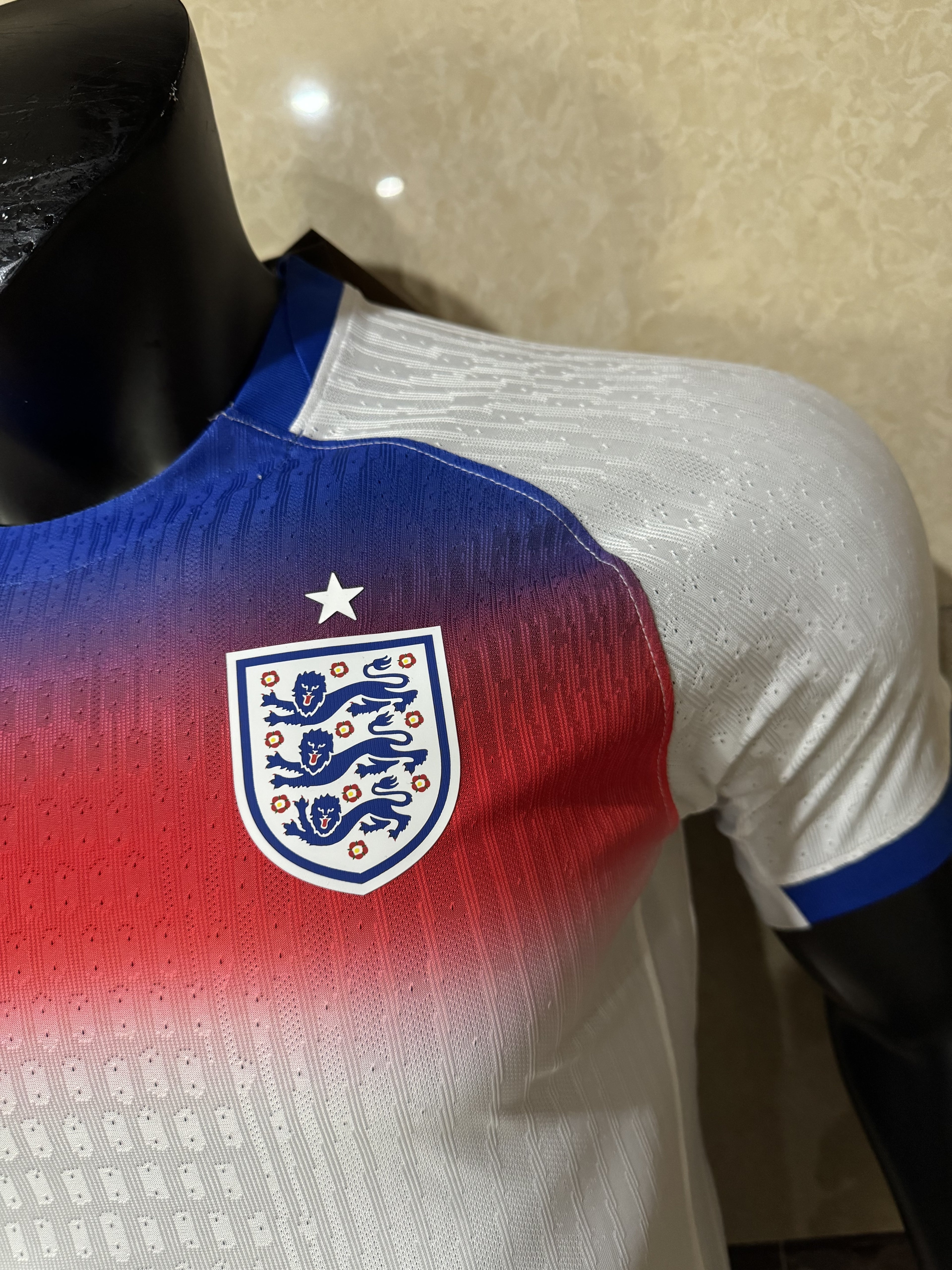 England 2025 Stadium Home Straight Fit Jersey