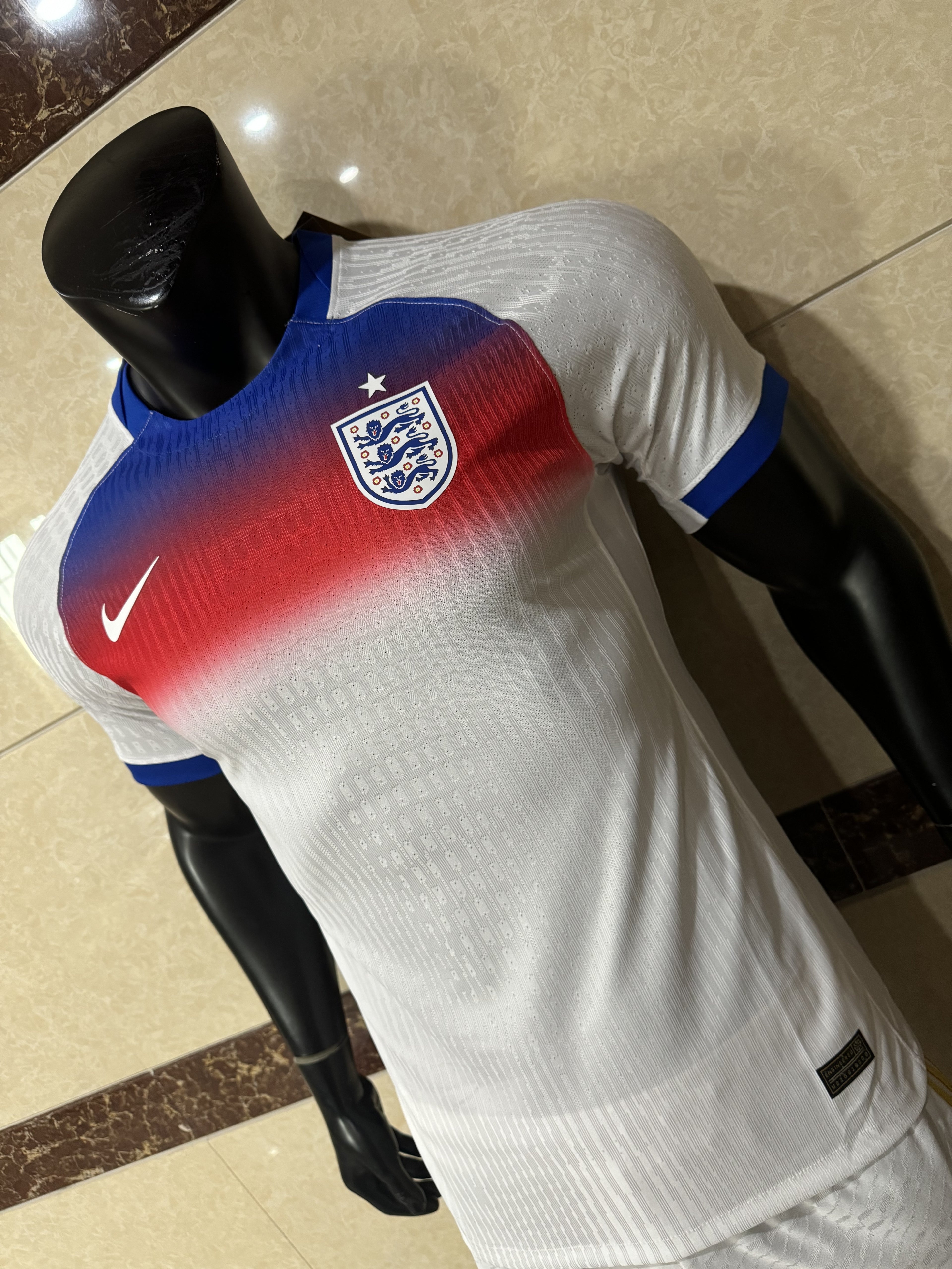 England 2025 Stadium Home Straight Fit Jersey
