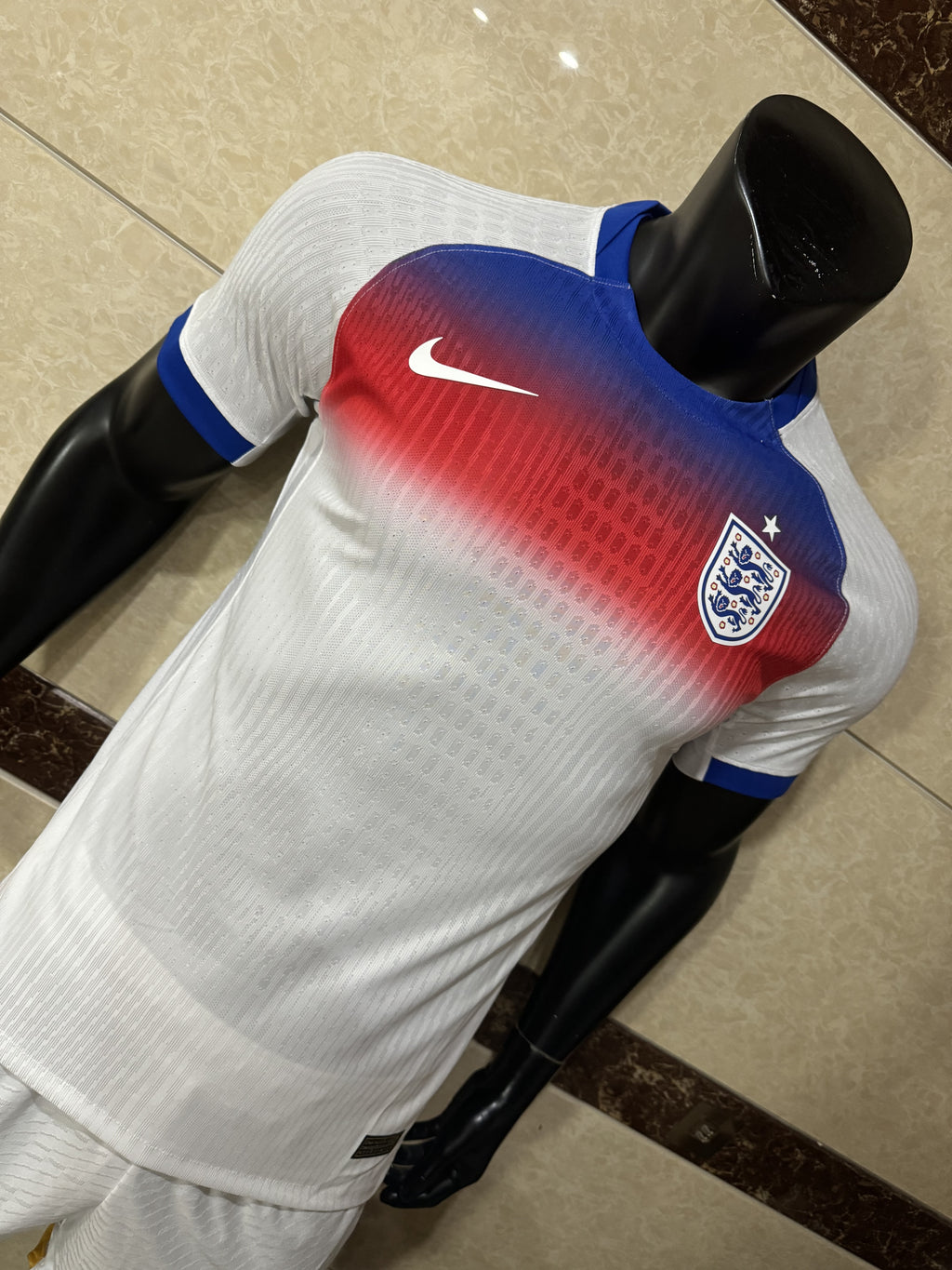 England 2025 Stadium Home Straight Fit Jersey