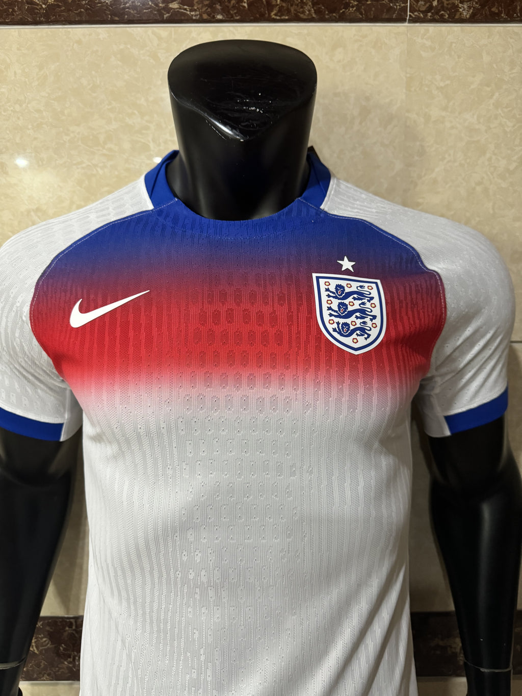 England 2025 Stadium Home Straight Fit Jersey