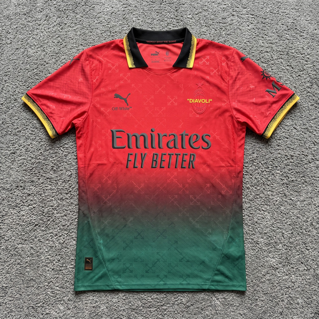 RED JERSEY PUMA X AC MILAN X OFF-WHITE™ 2024-25