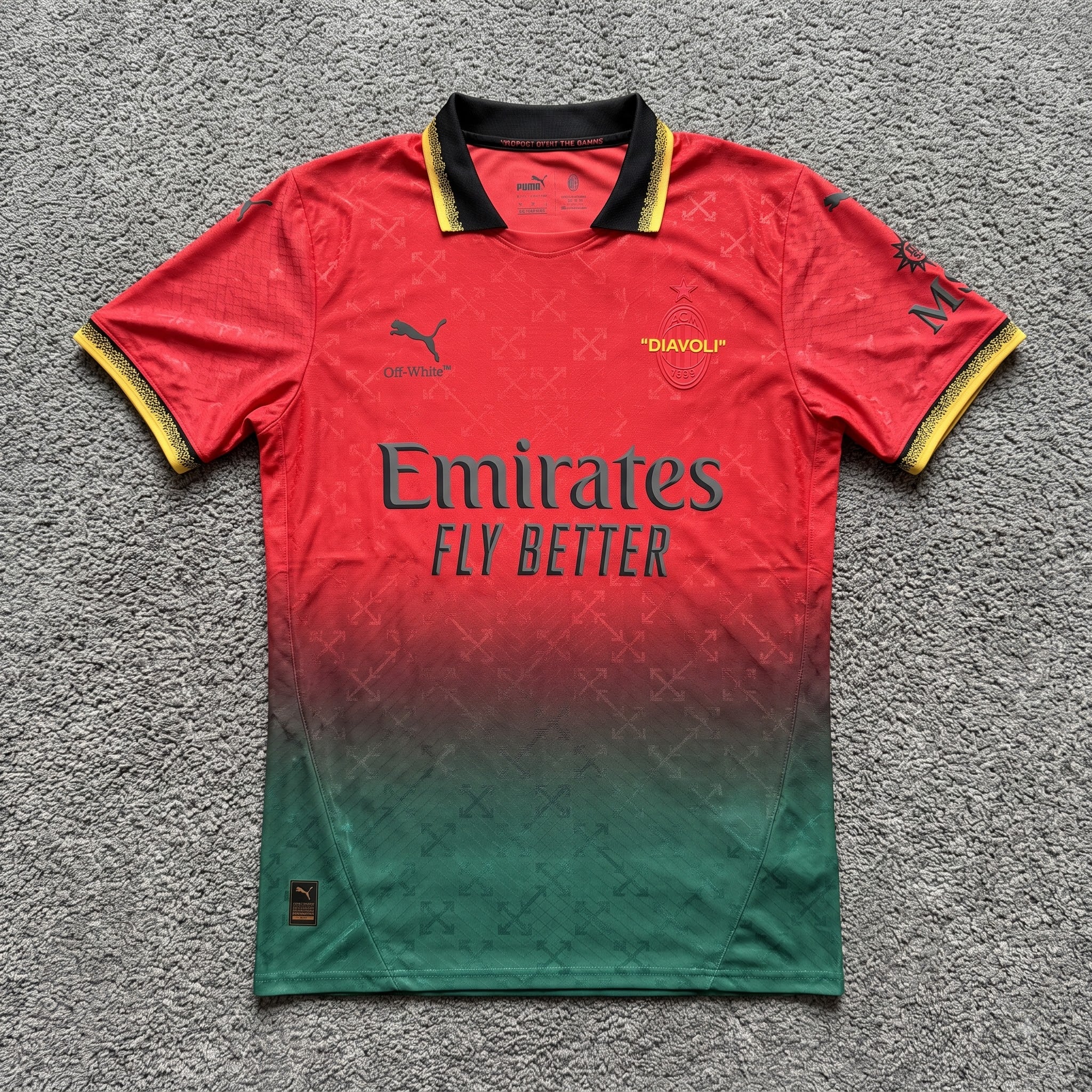 RED JERSEY PUMA X AC MILAN X OFF-WHITE™ 2024-25