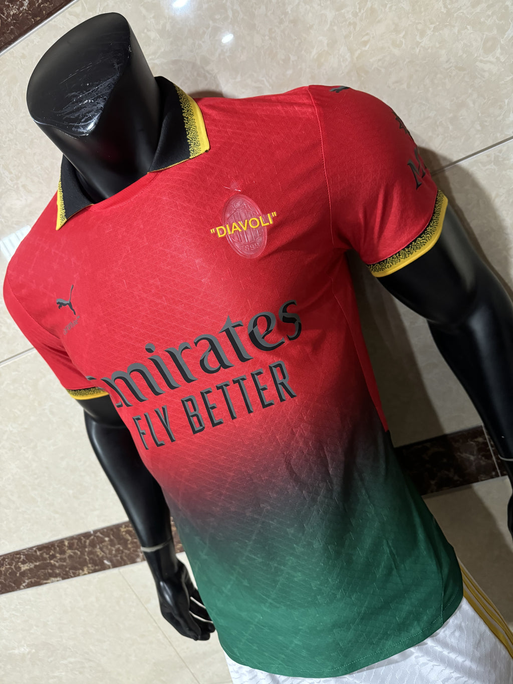RED JERSEY PUMA X AC MILAN X OFF-WHITE™ 2024-25