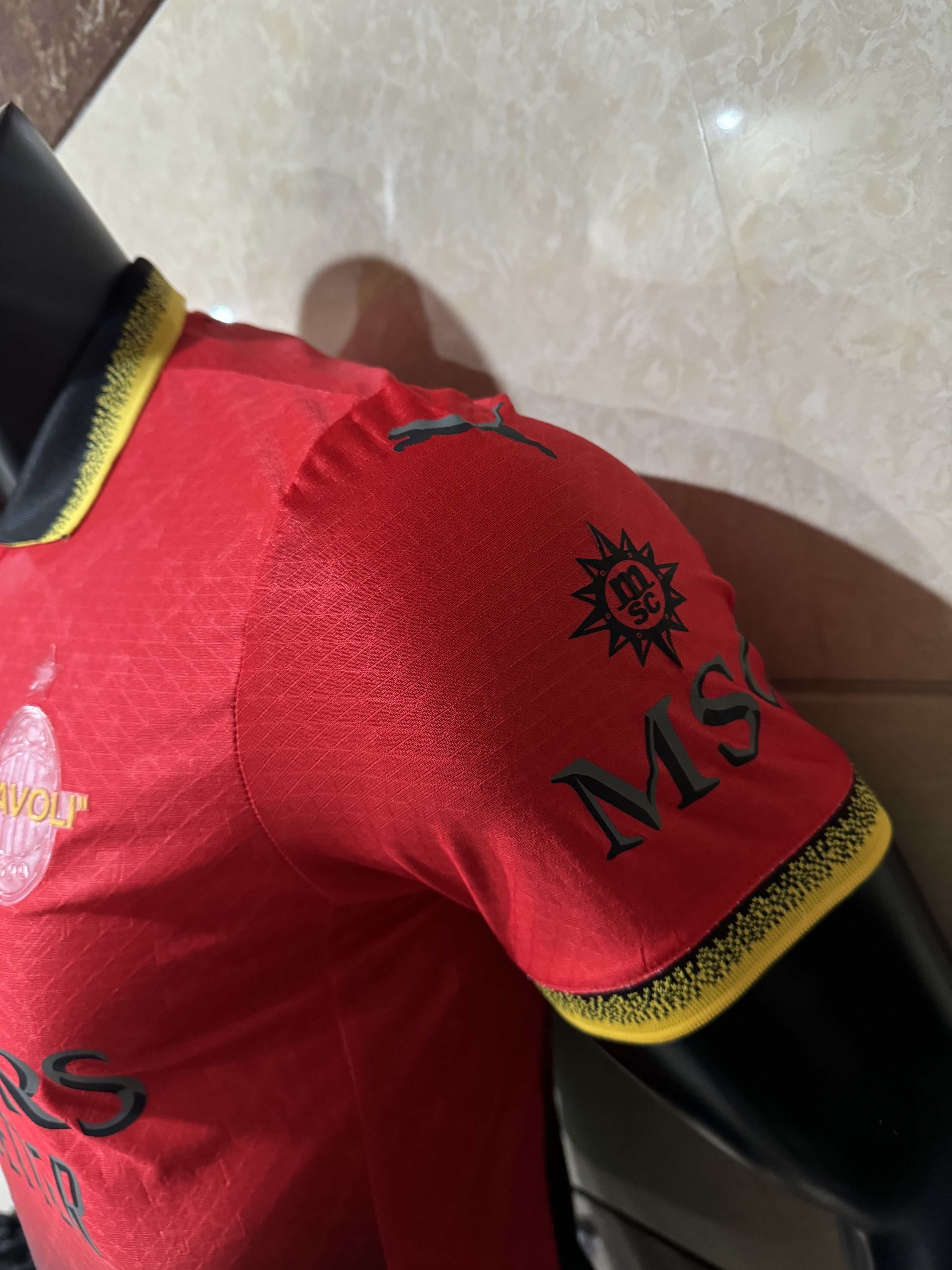 RED JERSEY PUMA X AC MILAN X OFF-WHITE™ 2024-25