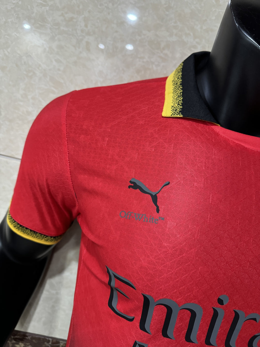 RED JERSEY PUMA X AC MILAN X OFF-WHITE™ 2024-25
