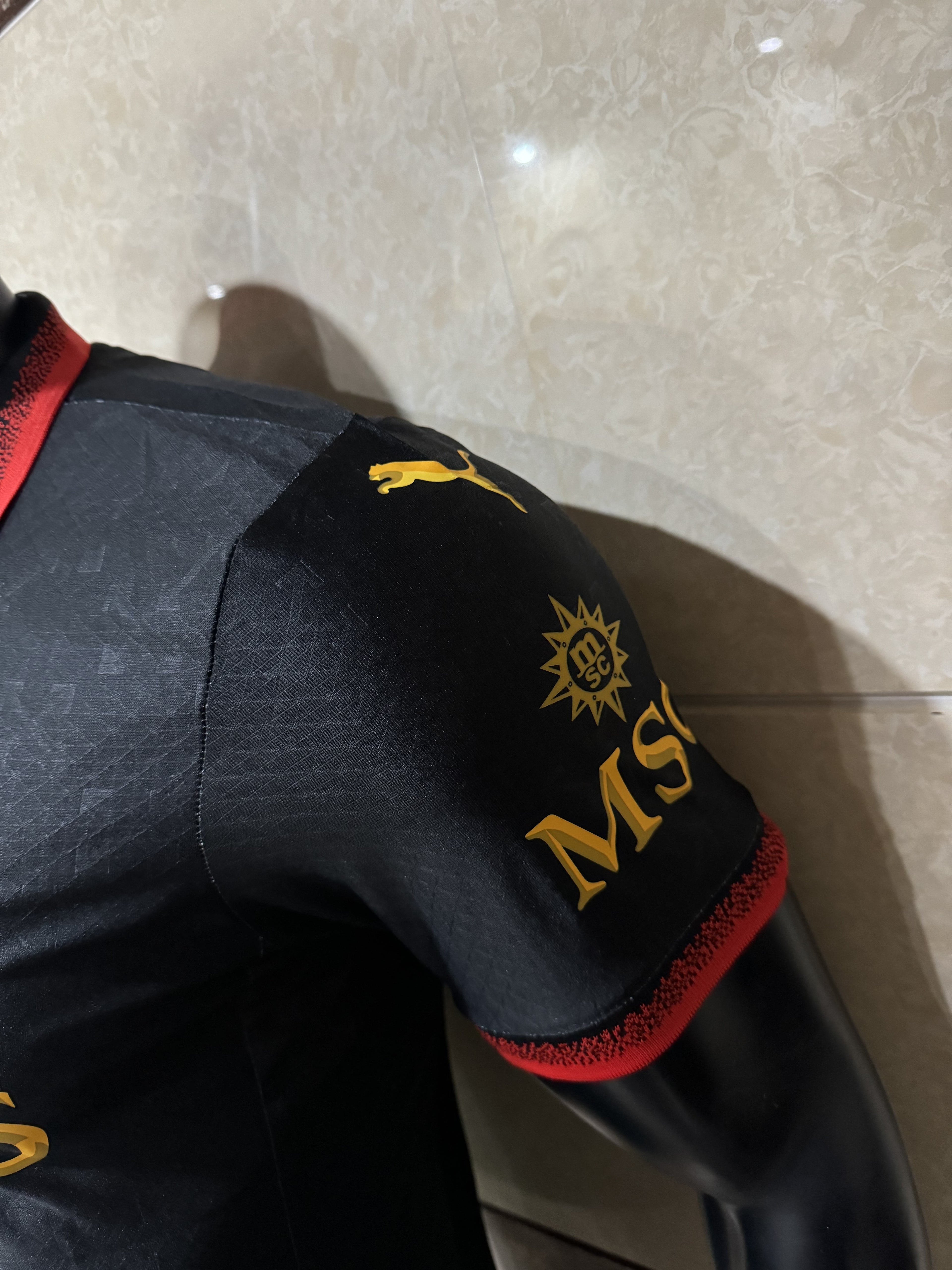BLACK JERSEY PUMA X AC MILAN X OFF-WHITE™ 202425