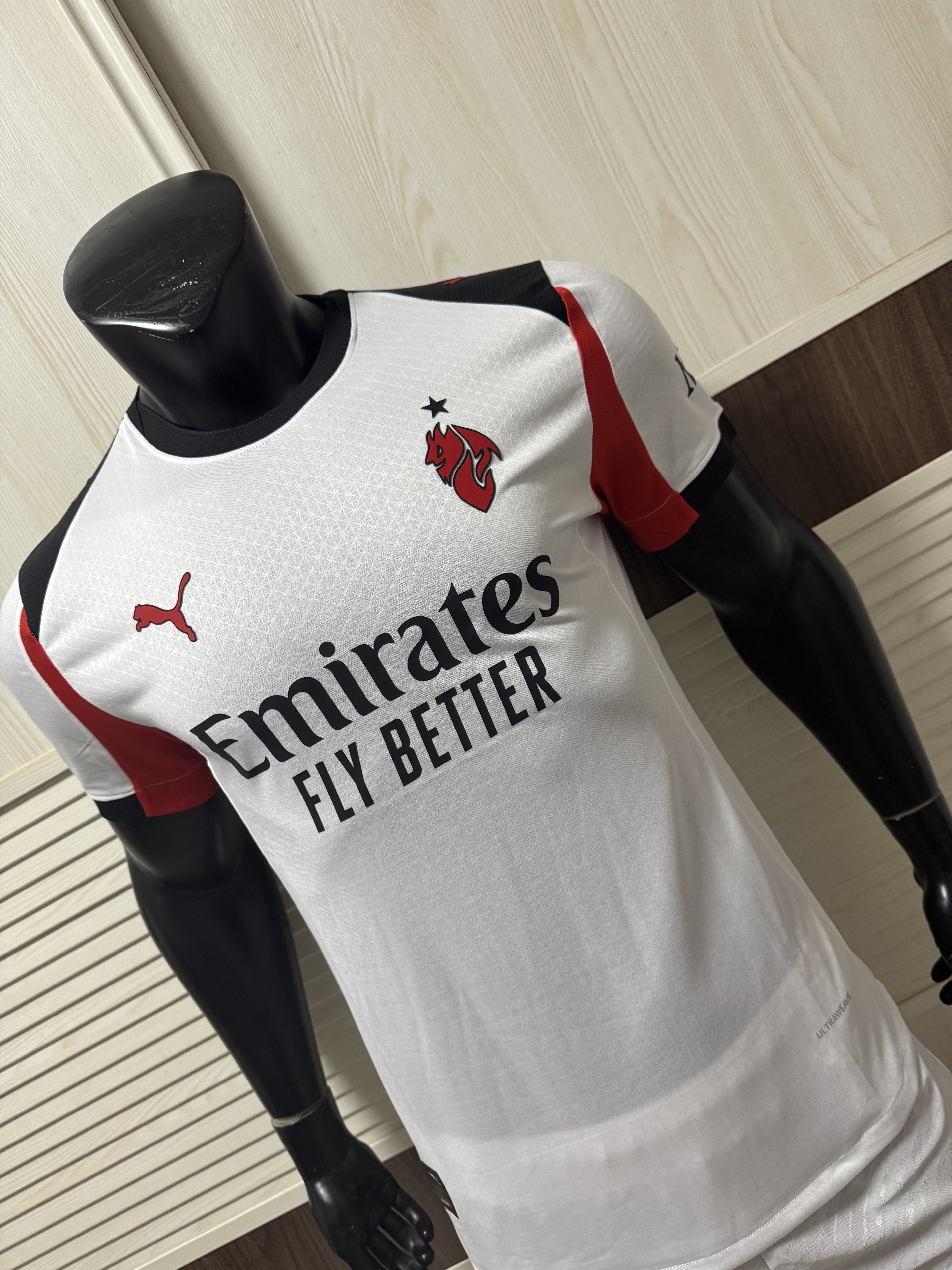 AC Milan Away 2526 Jersey - Player Version
