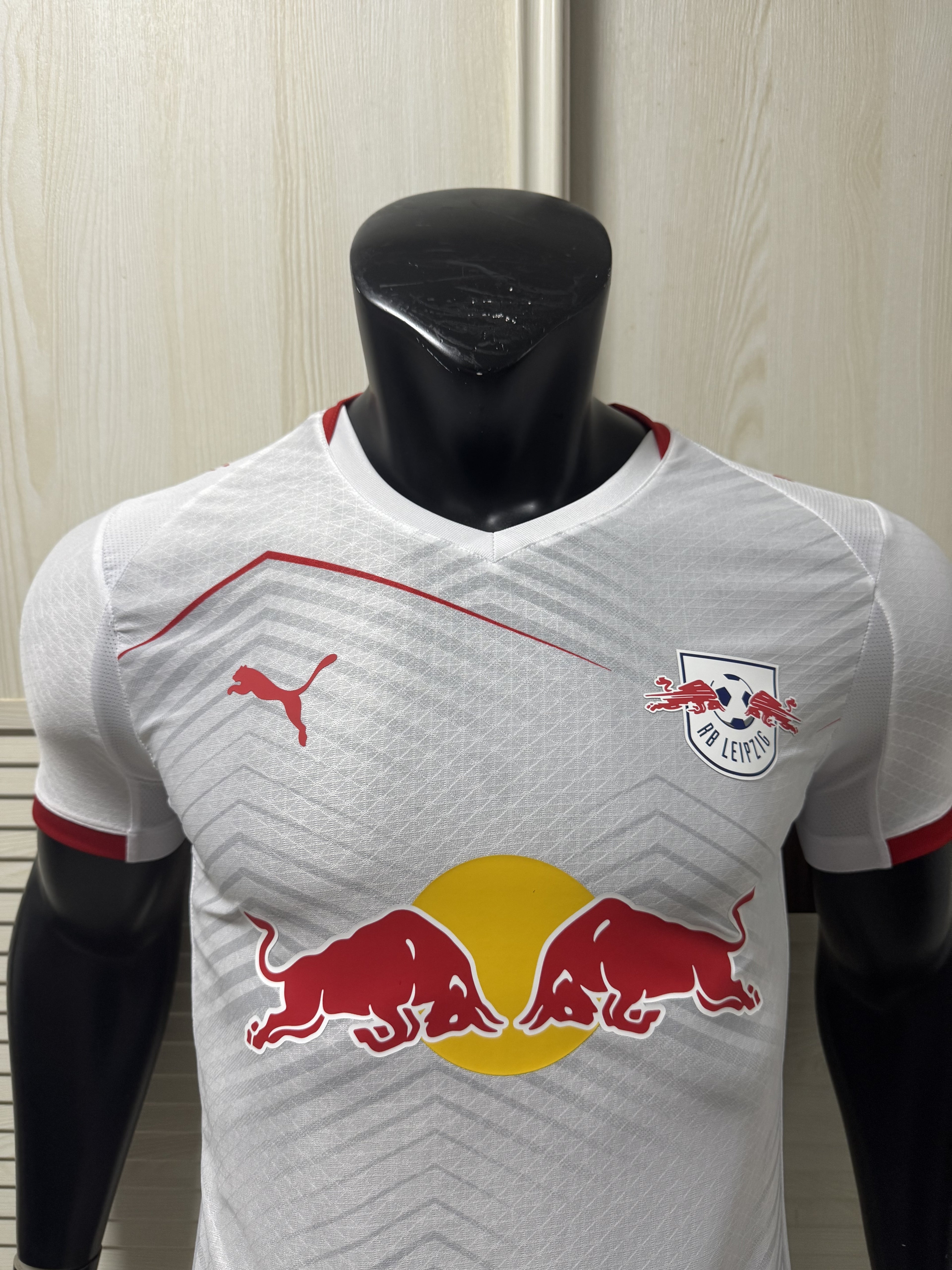 Puma 2025-26 RB Leipzig Stadium Home Soccer Jersey