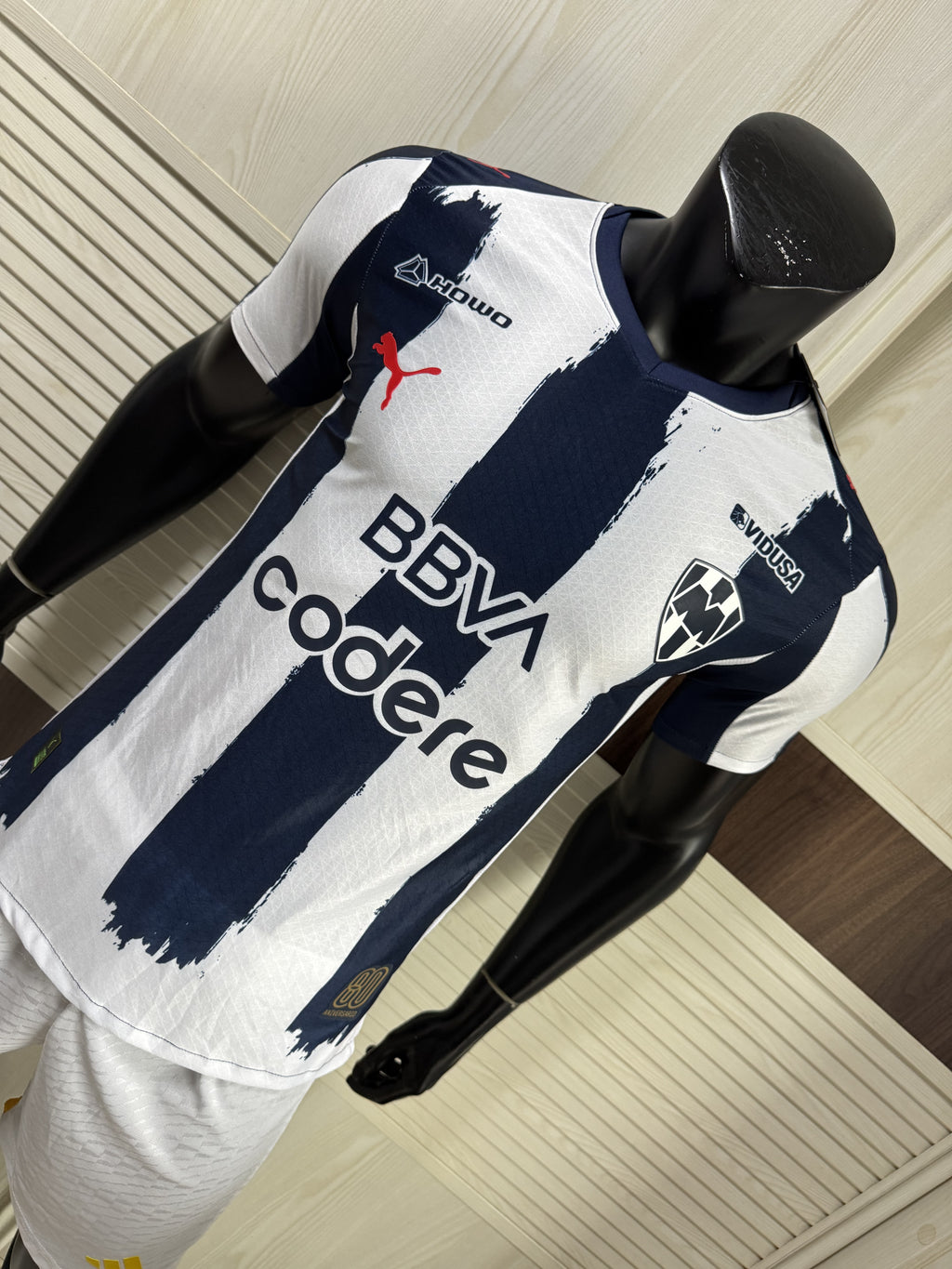 PUMA Monterrey Home Men's Soccer Jersey 2526 -Navy