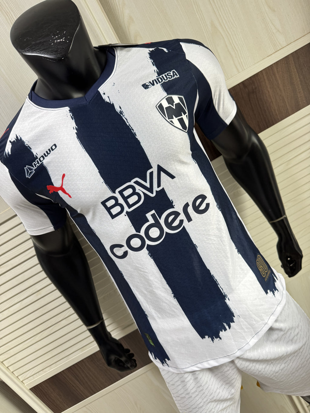 PUMA Monterrey Home Men's Soccer Jersey 2526 -Navy