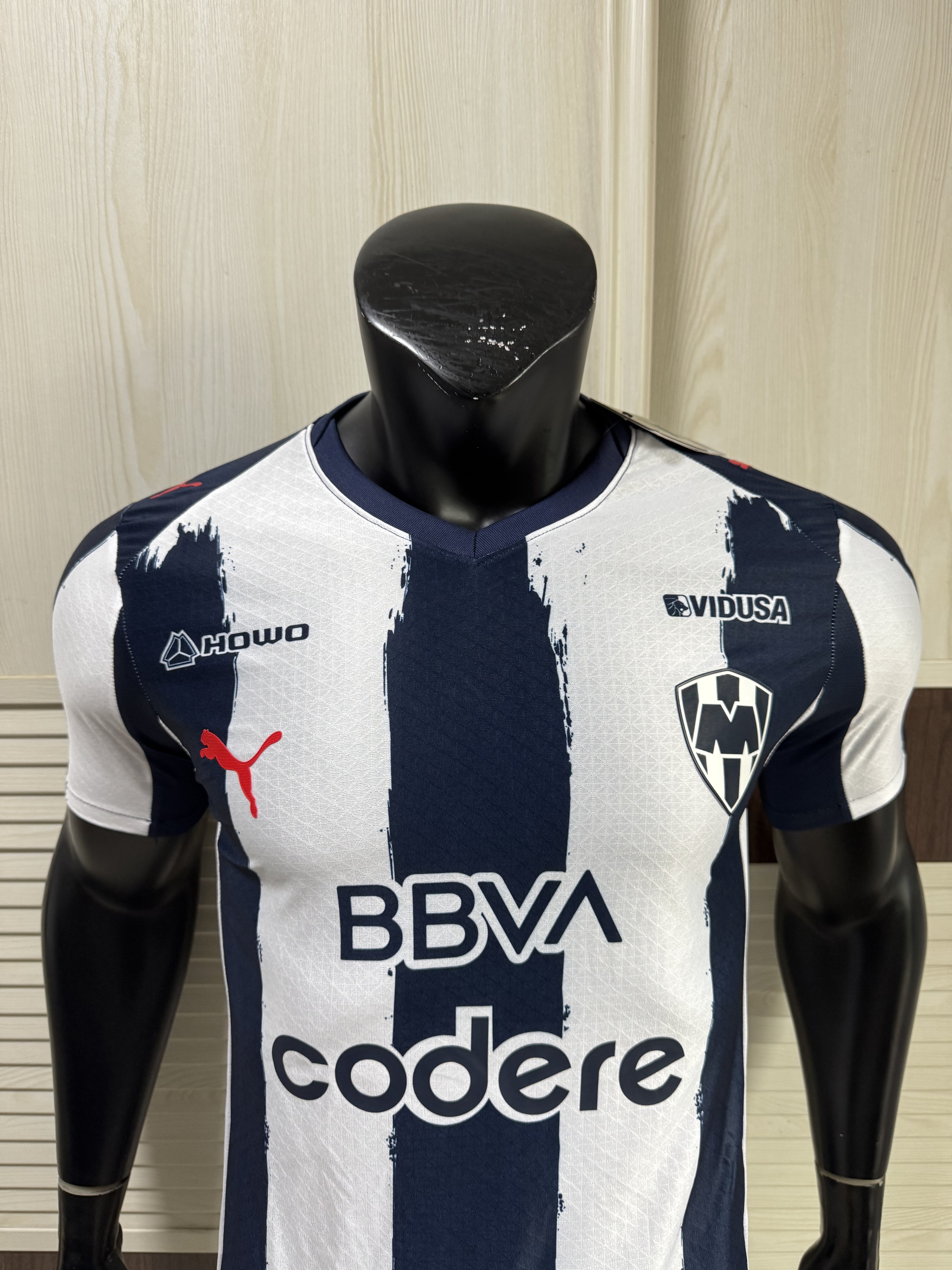 PUMA Monterrey Home Men's Soccer Jersey 2526 -Navy