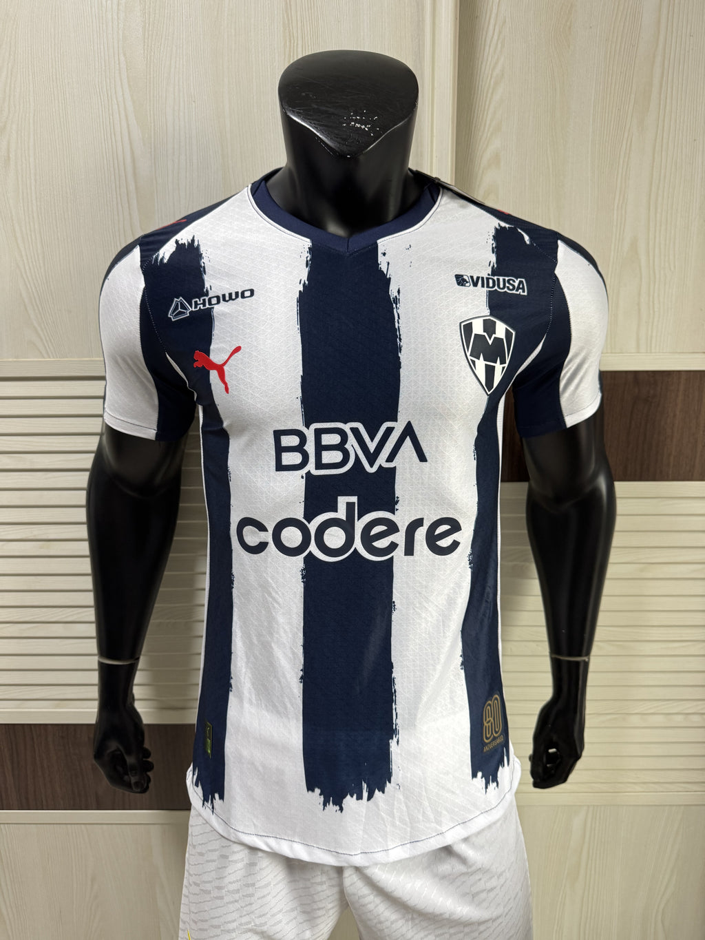 PUMA Monterrey Home Men's Soccer Jersey 2526 -Navy