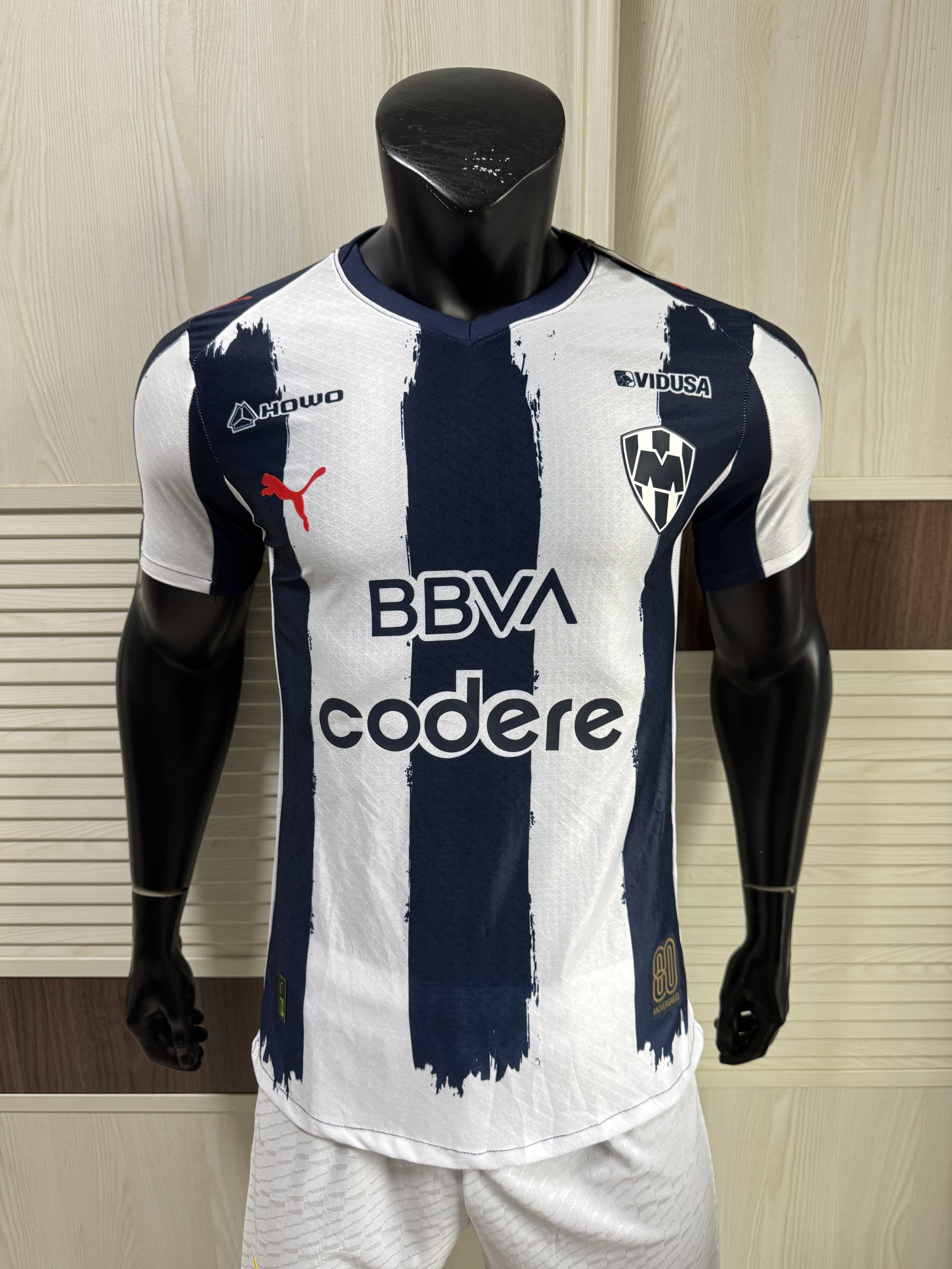 PUMA Monterrey Home Men's Soccer Jersey 2526 -Navy