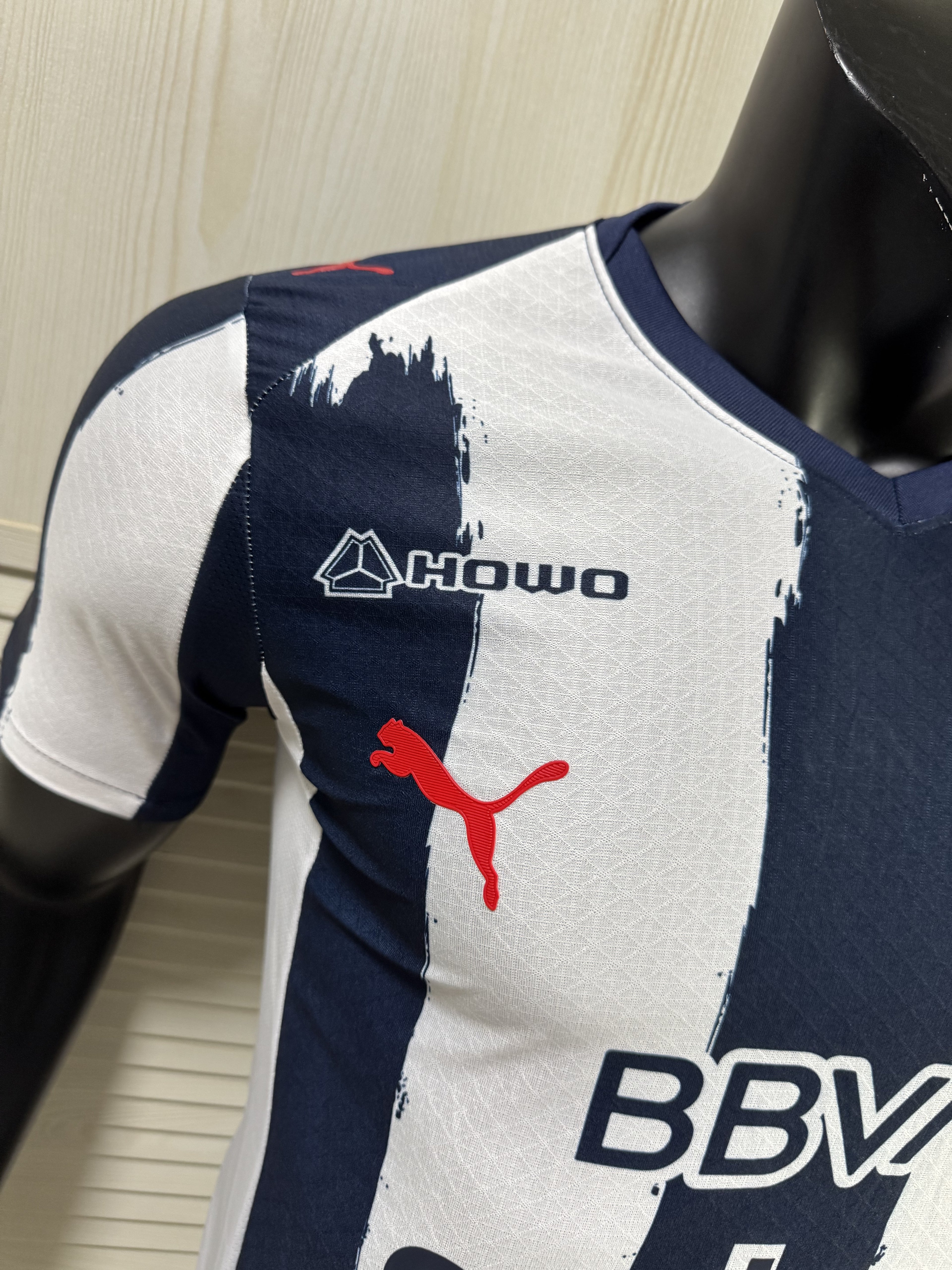 PUMA Monterrey Home Men's Soccer Jersey 2526 -Navy