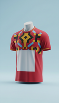 Matchday red collector’s jersey