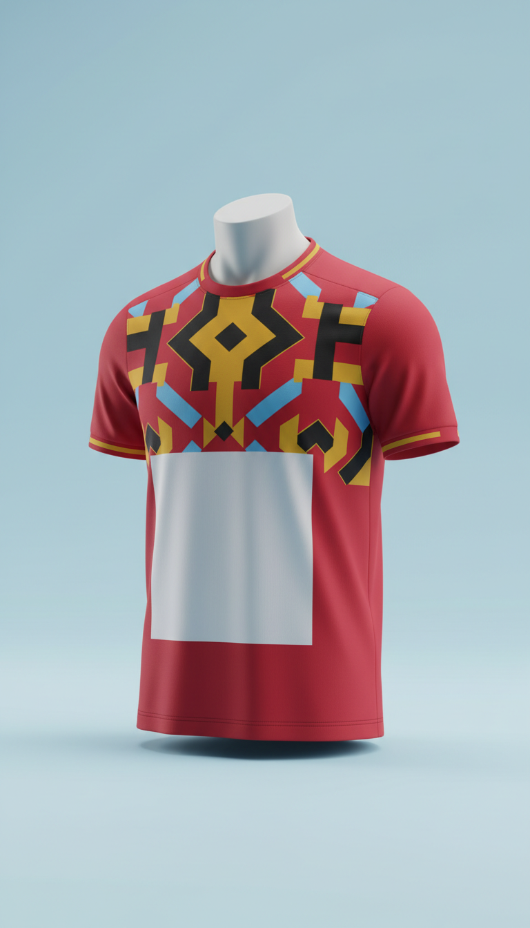 Matchday red collector’s jersey