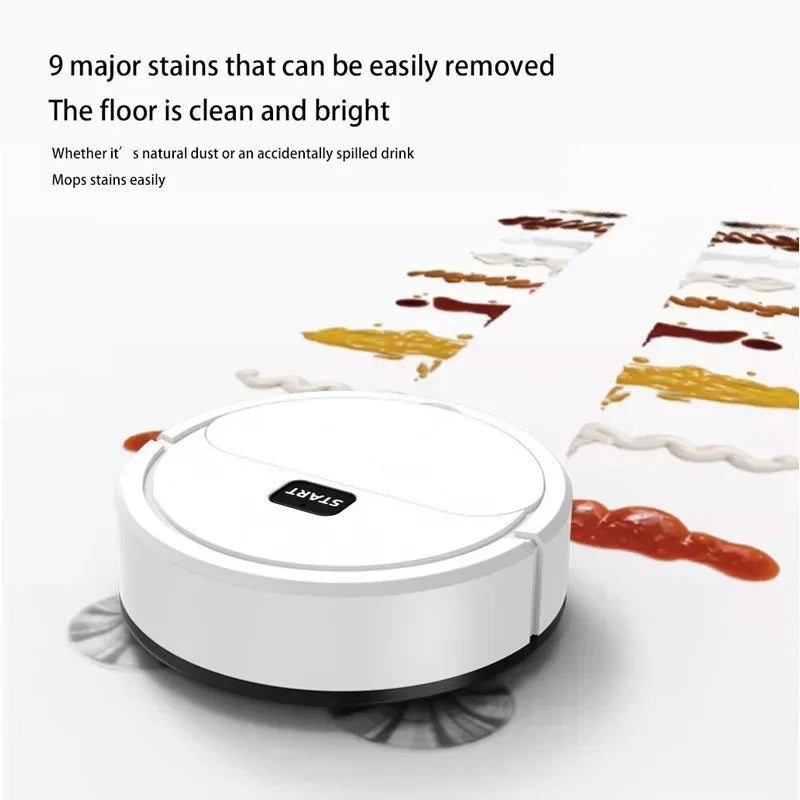 Smart Sweeping Robot Mini Silent Vacuum Cleaner Powerful Sweep Mop Brush 5-in-1 Multi-function Cleaning Machine For Home 2026